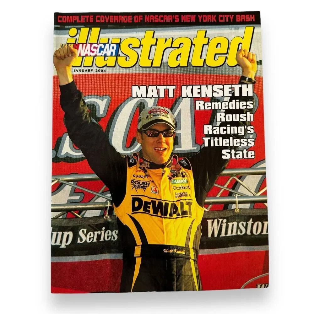 2004 NASCAR Illustrated Full Year Magazine Lot (12), ‎ January-December, Vintage